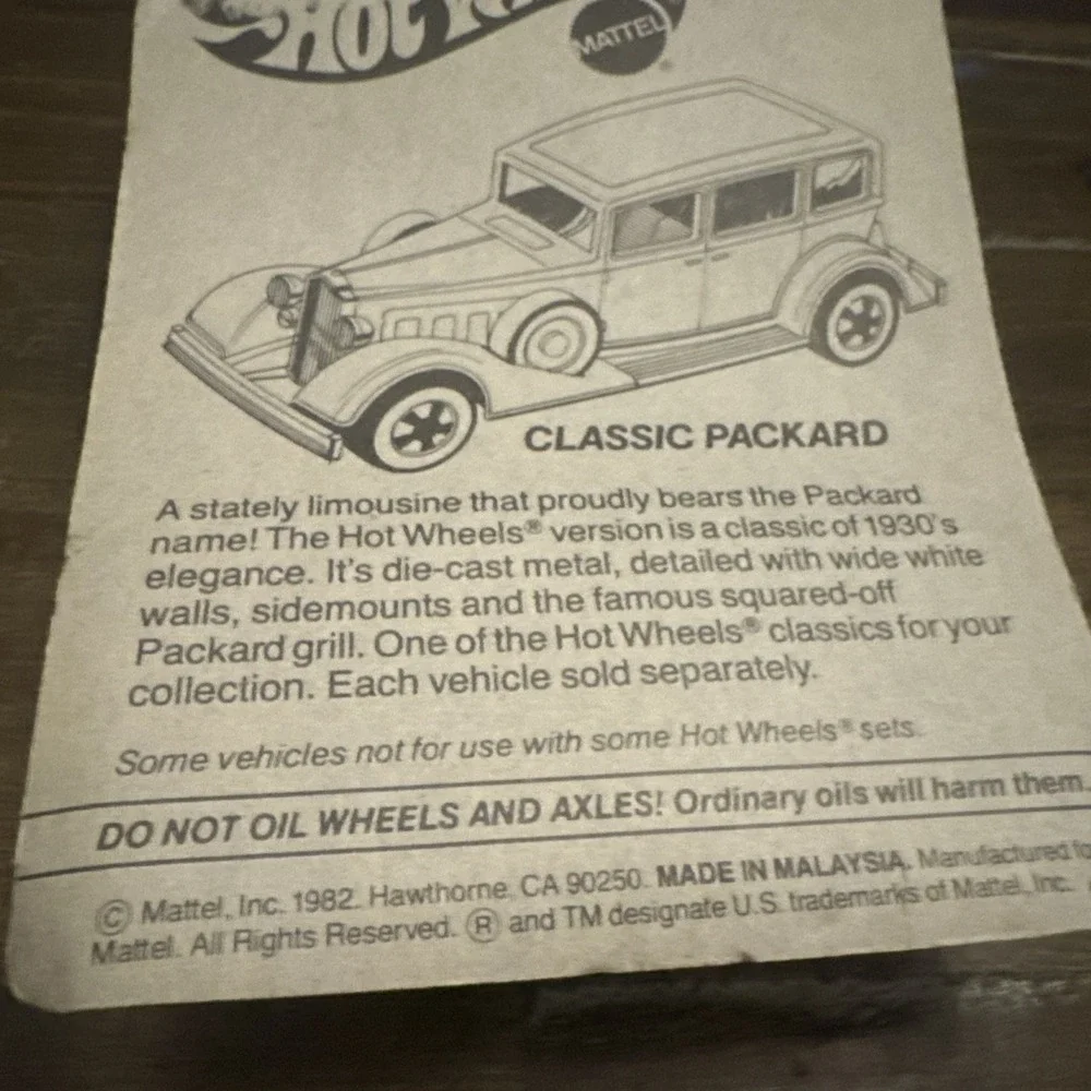 Vintage 1982 Hot Wheels The Hot Ones Datsun 200SX #3255 New Rare‎ Card Mattel